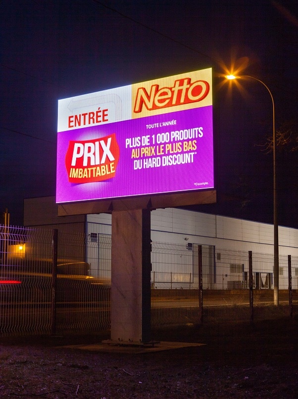 Ecran LED publicitaire